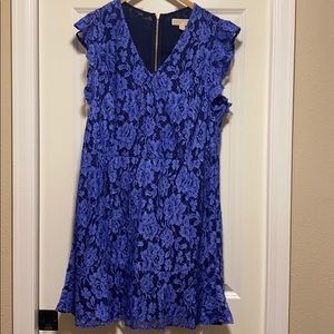 Michael Kors Plus Lace mini dress